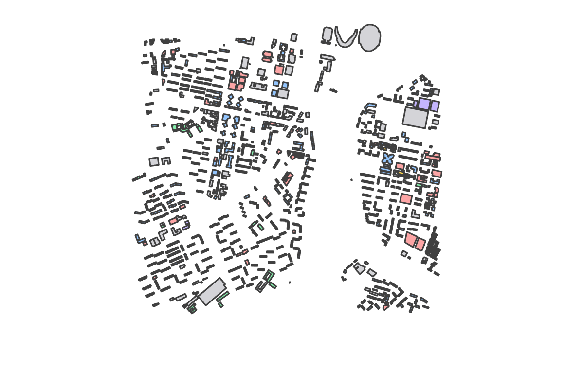 Program breakdown map