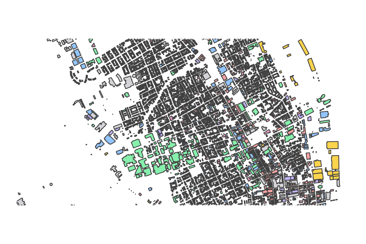 Program breakdown map