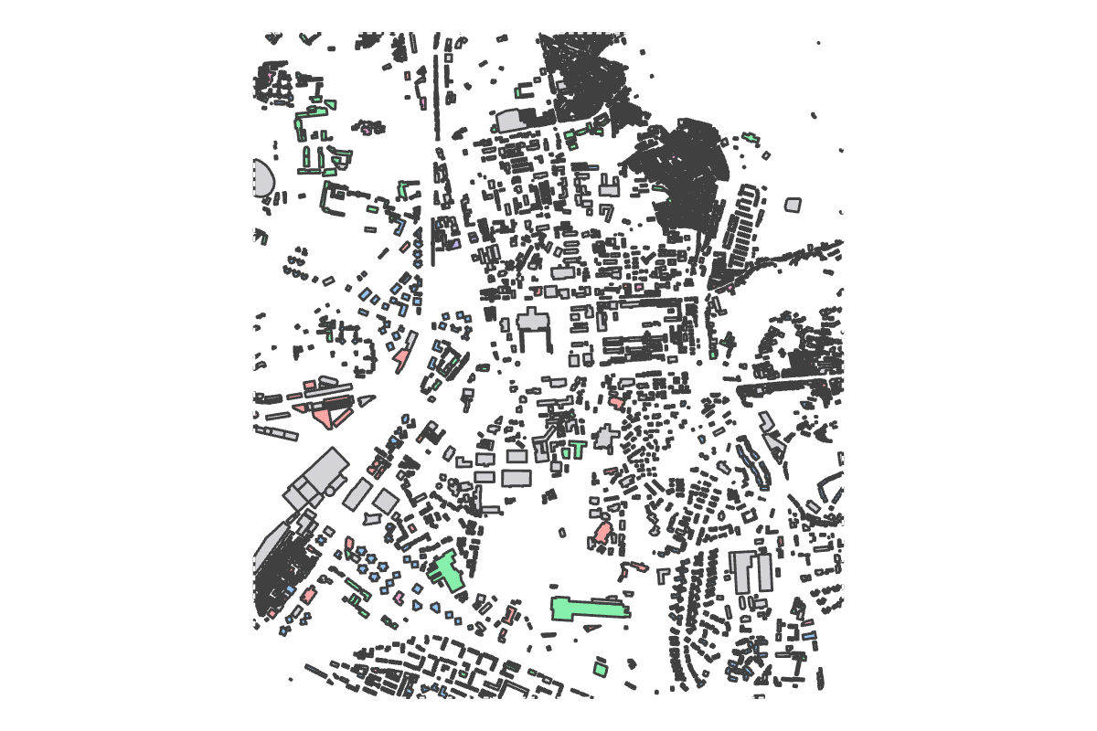 Program breakdown map
