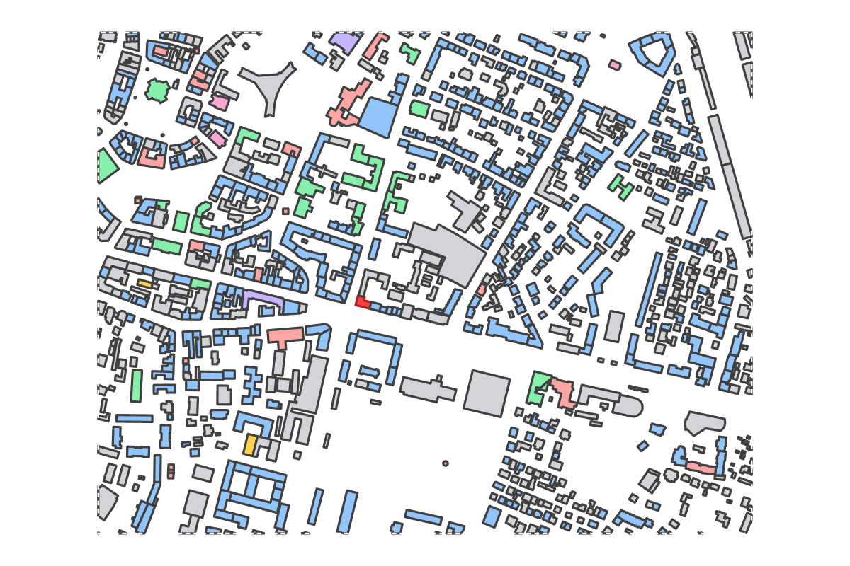 Program breakdown map