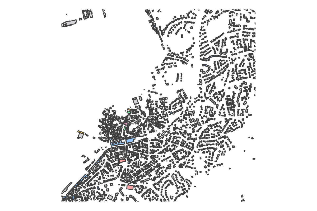 Program breakdown map