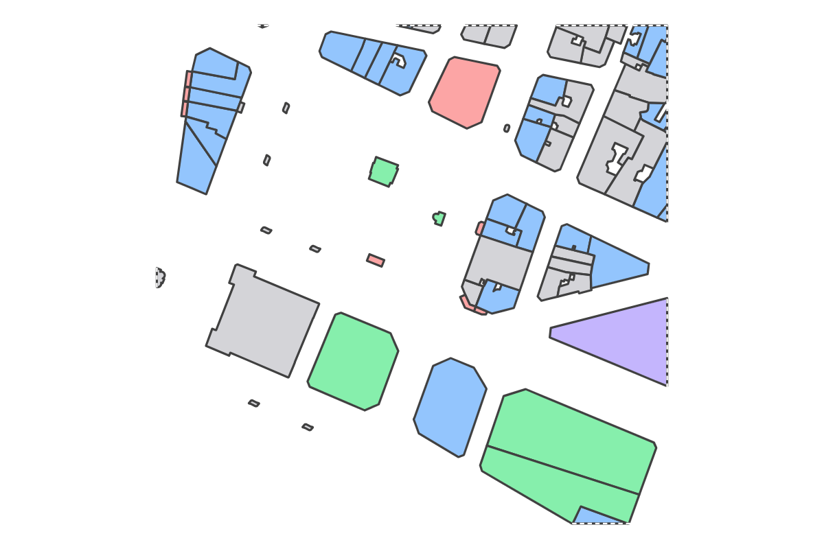 Program breakdown map