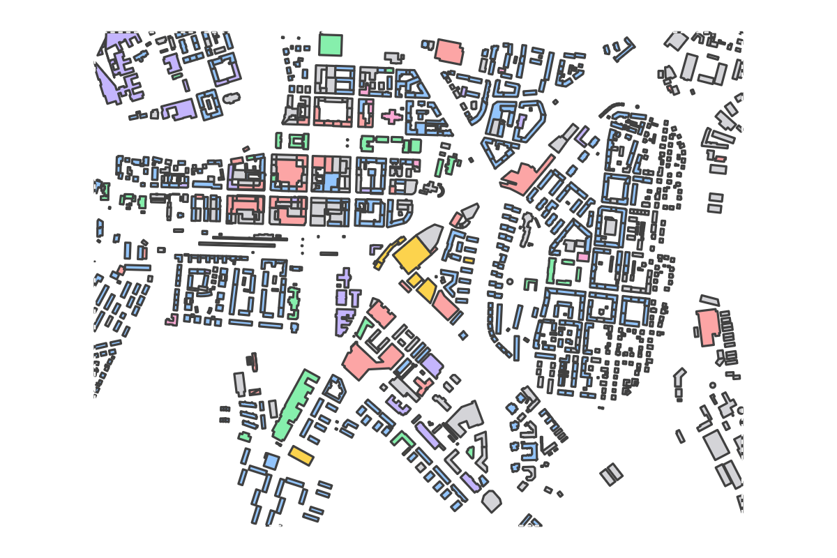 Program breakdown map