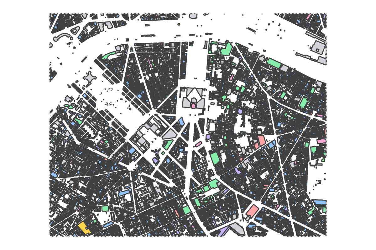 Program breakdown map