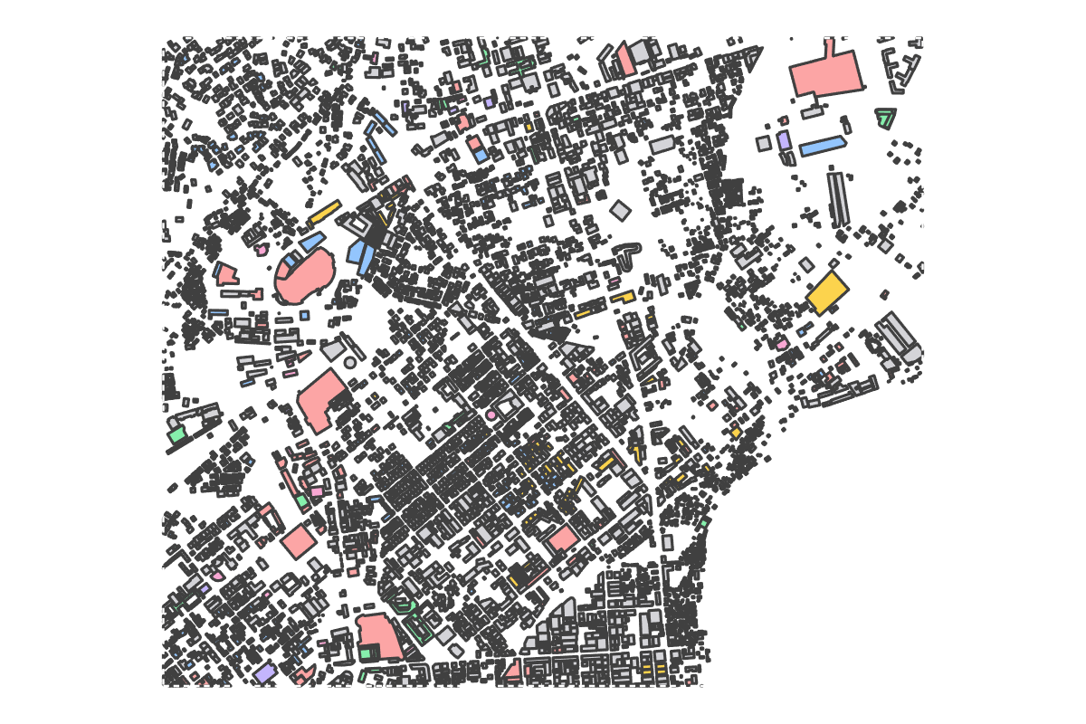 Program breakdown map