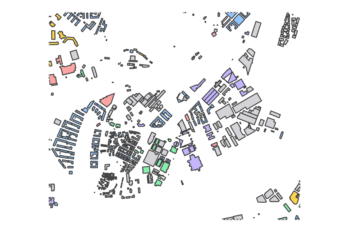 Program breakdown map