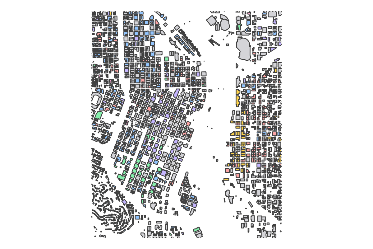 Program breakdown map