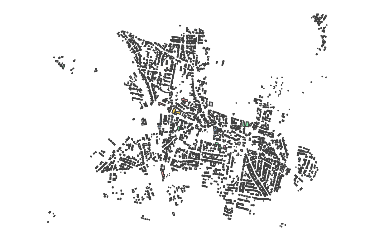 Program breakdown map