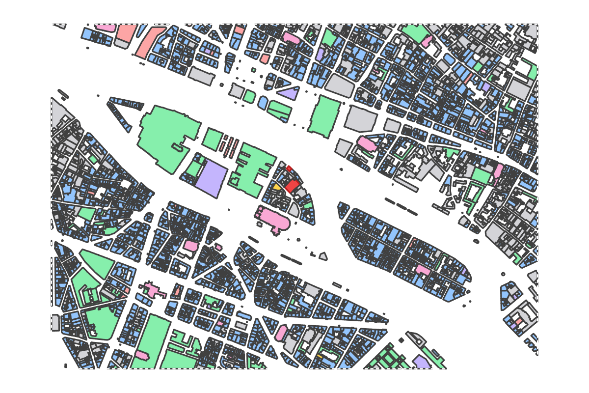 Program breakdown map