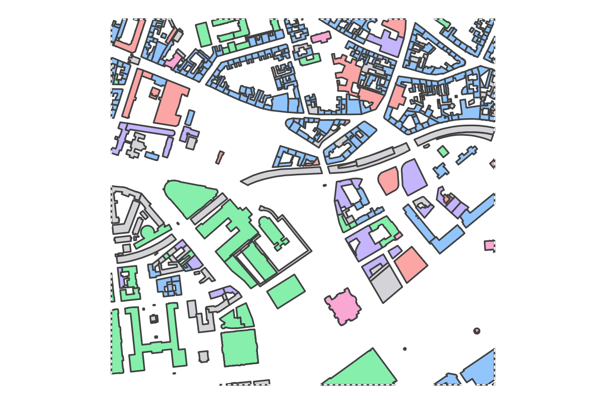 Program breakdown map