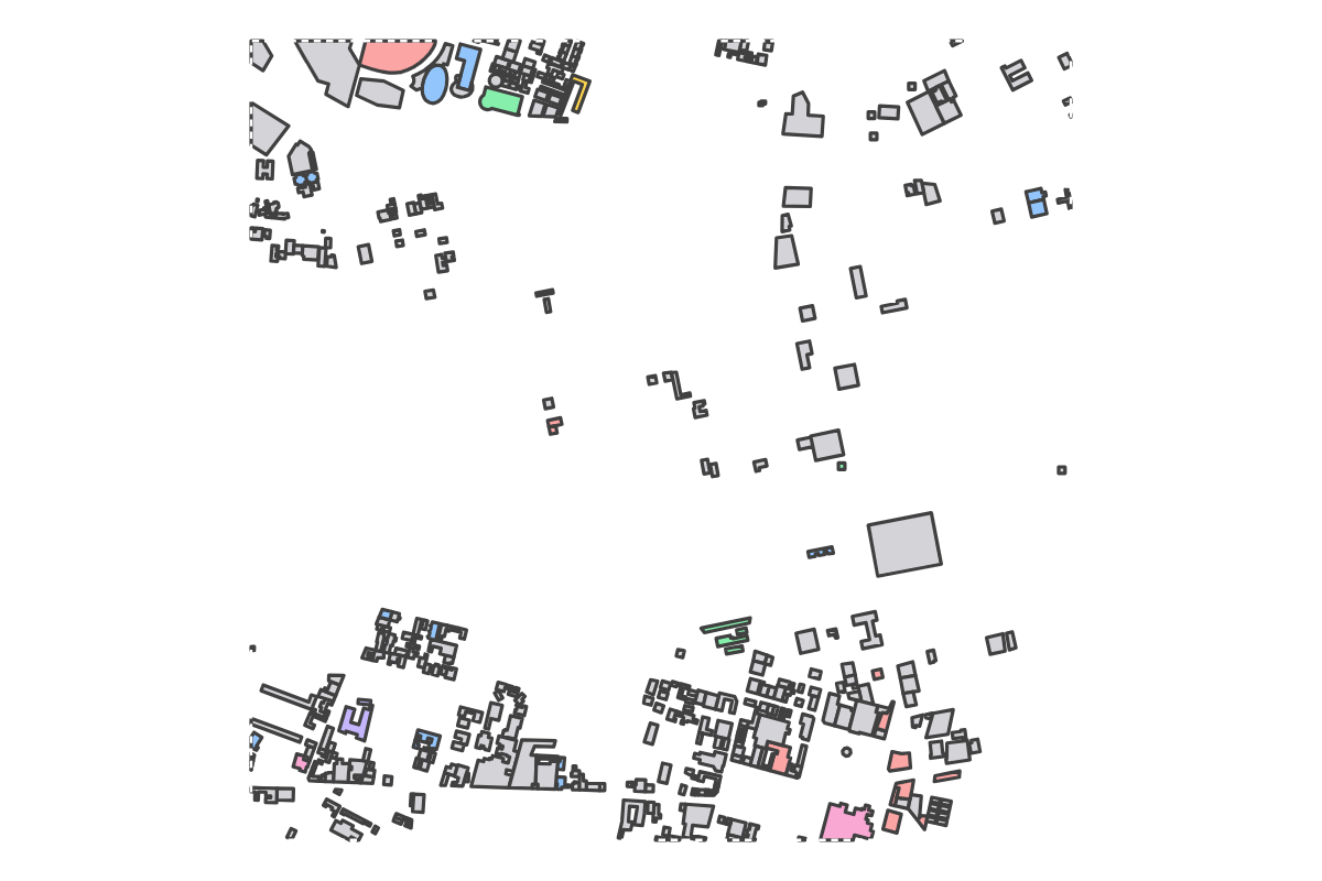 Program breakdown map