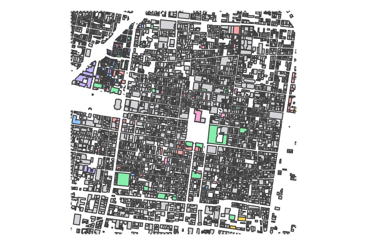Program breakdown map
