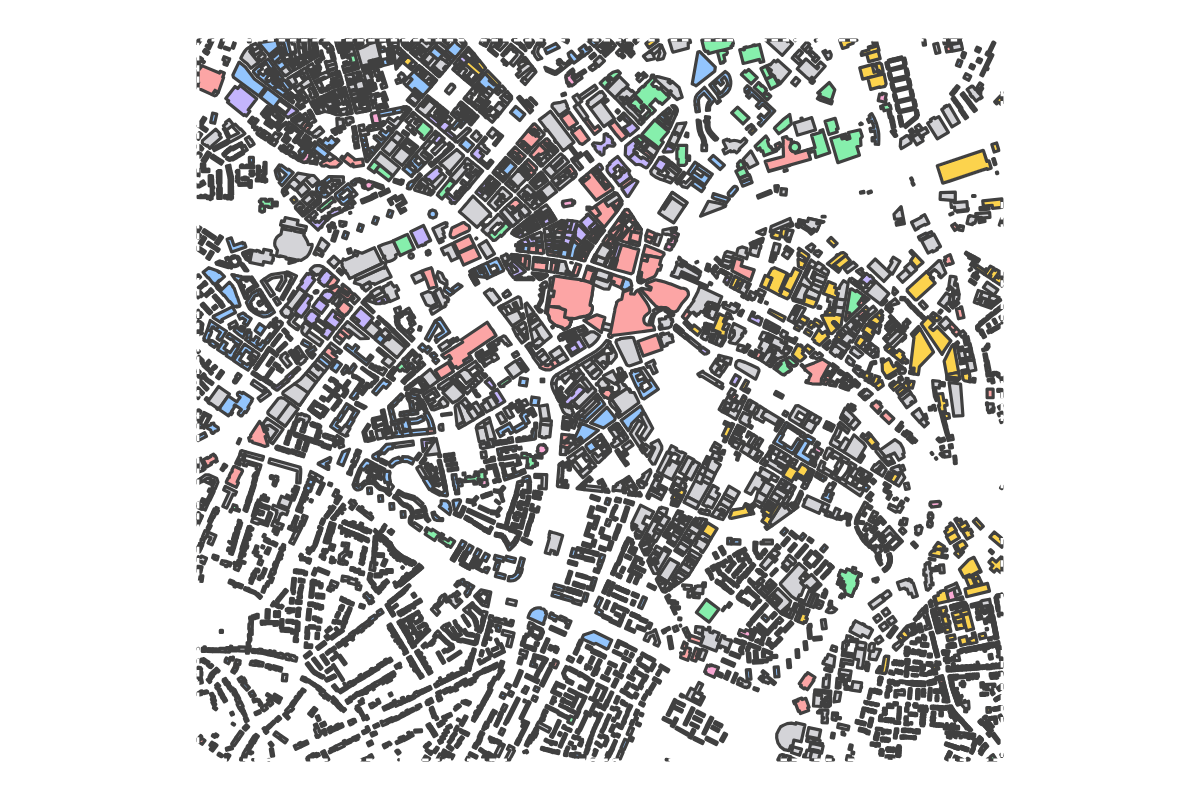 Program breakdown map