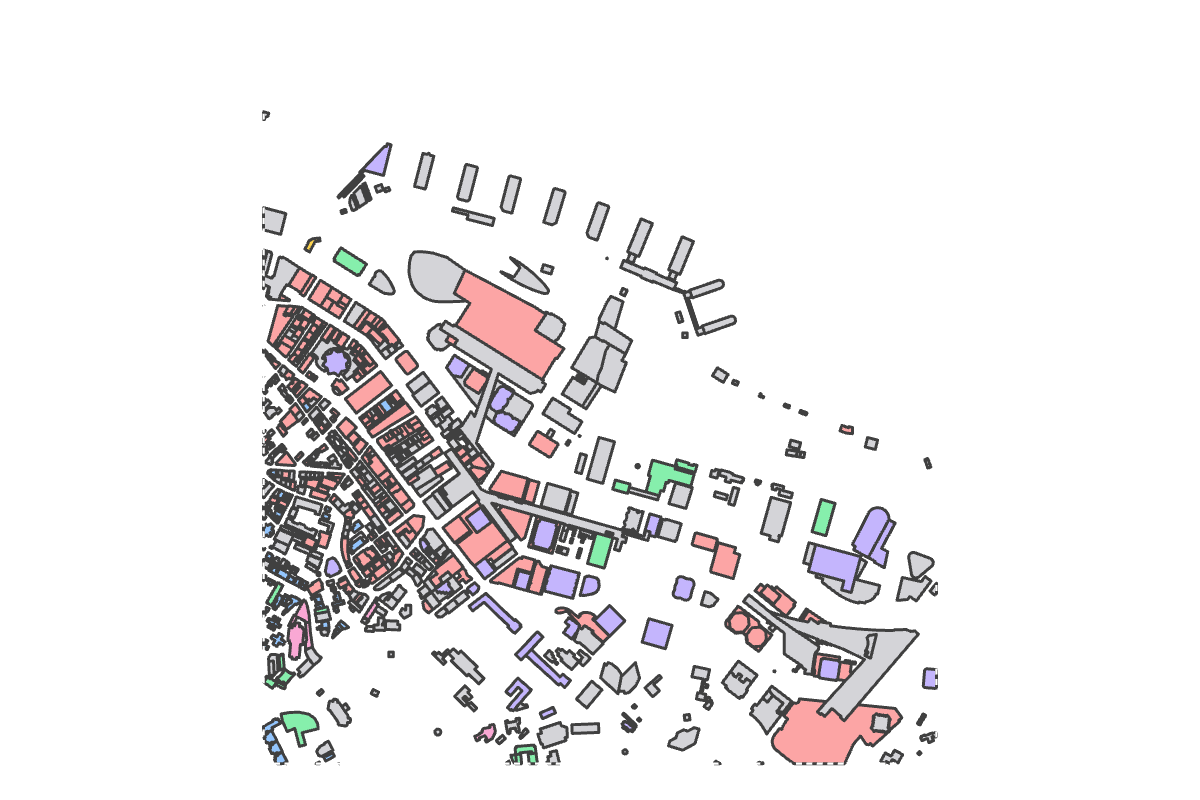 Program breakdown map