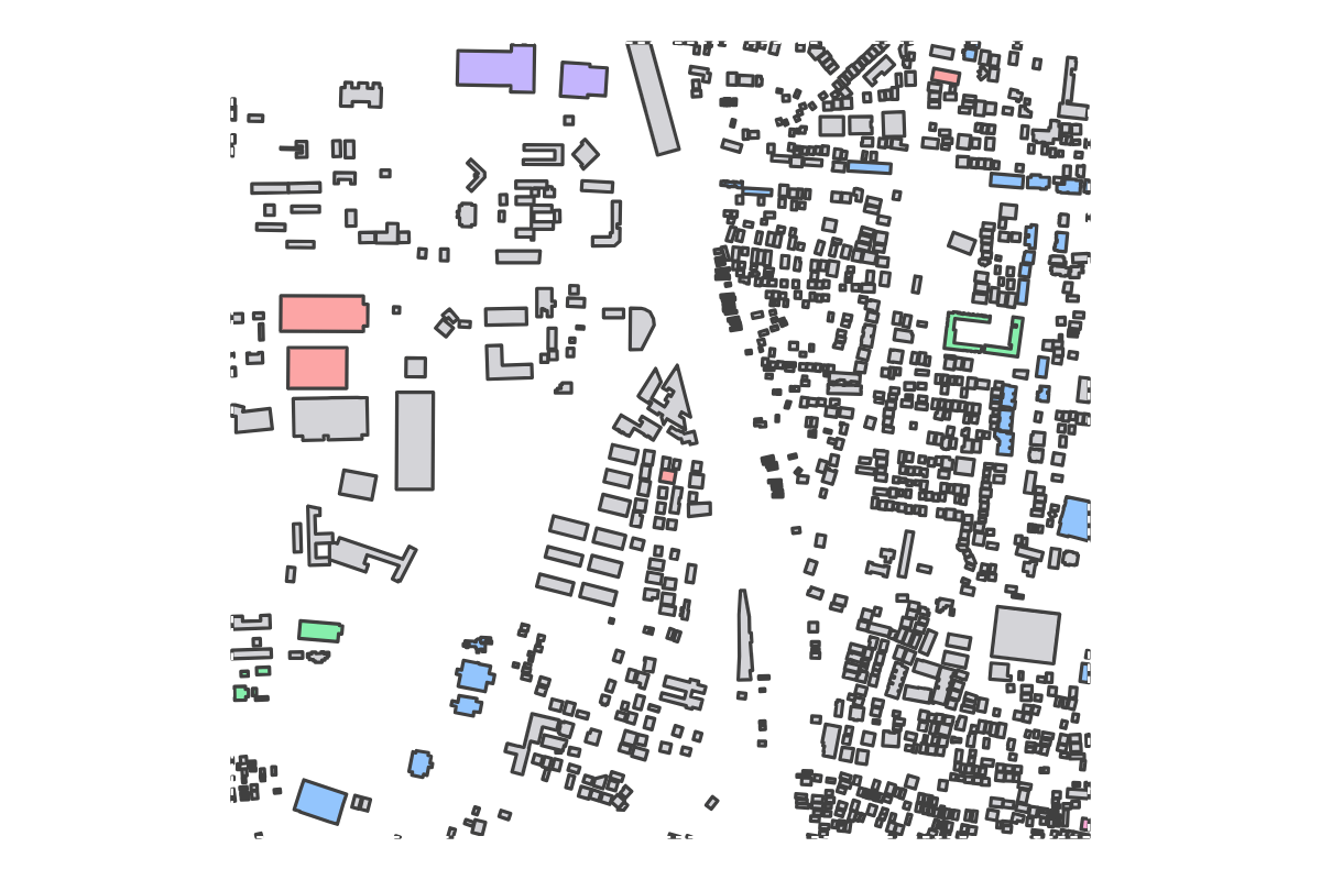Program breakdown map