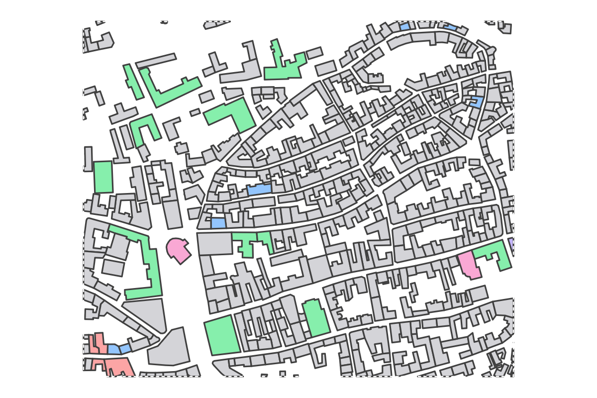 Program breakdown map