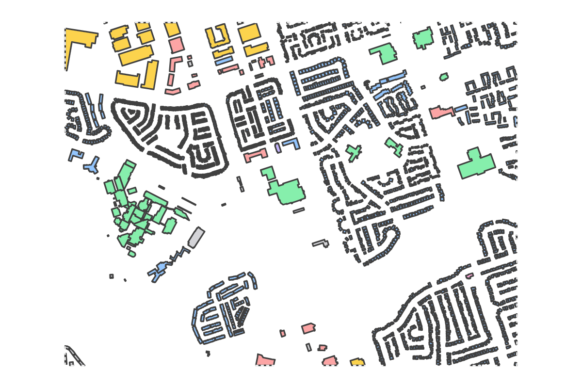 Program breakdown map