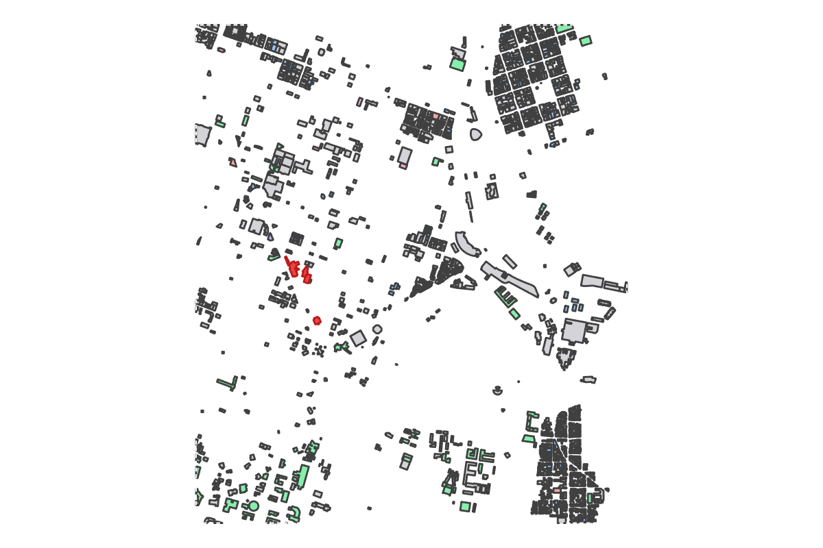 Program breakdown map