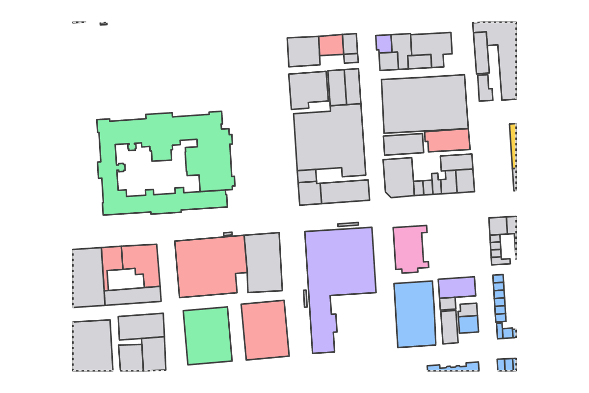 Program breakdown map