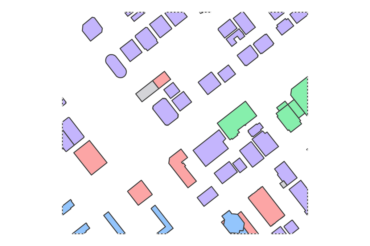 Program breakdown map