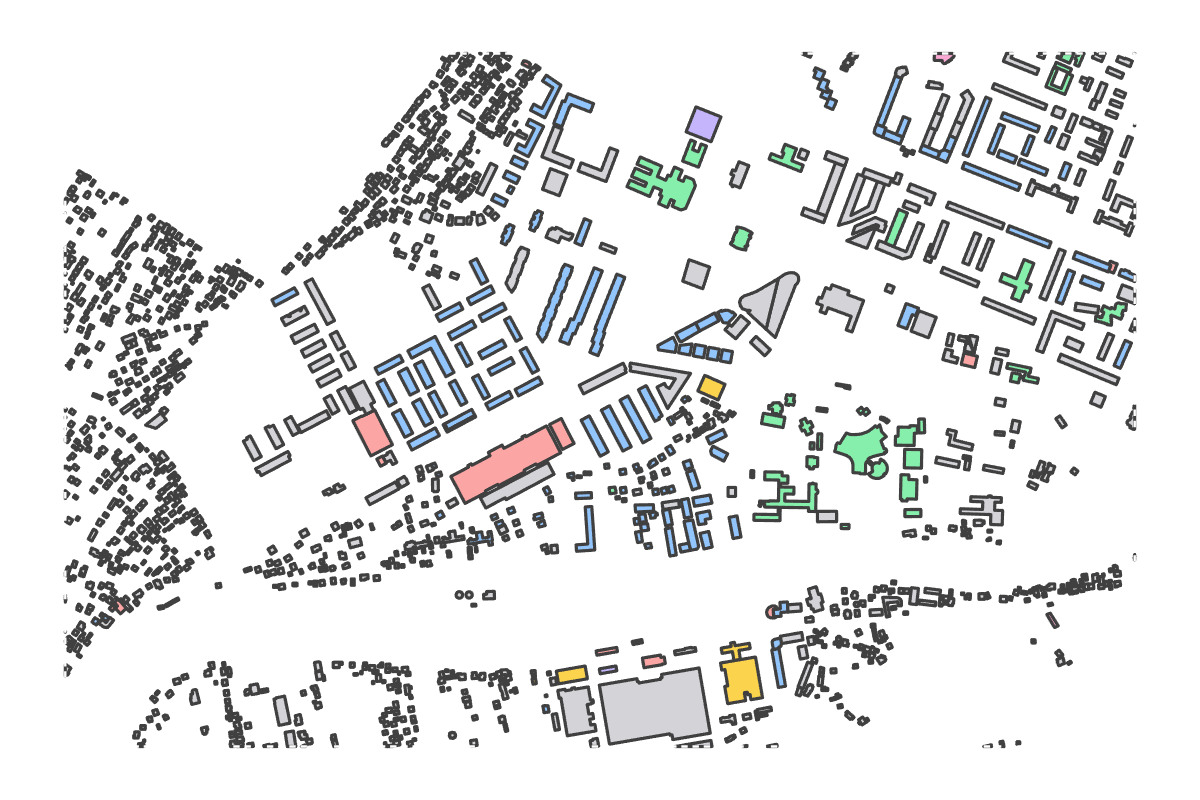 Program breakdown map