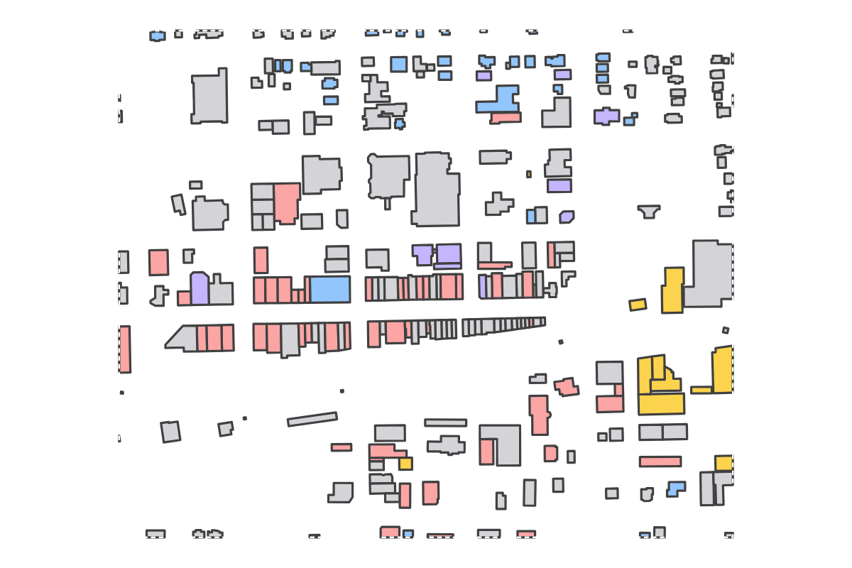 Program breakdown map