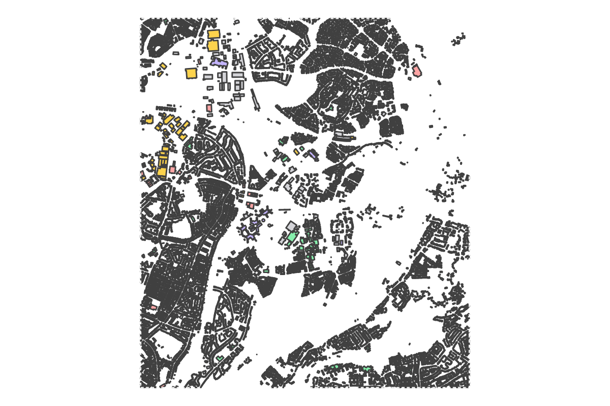 Program breakdown map
