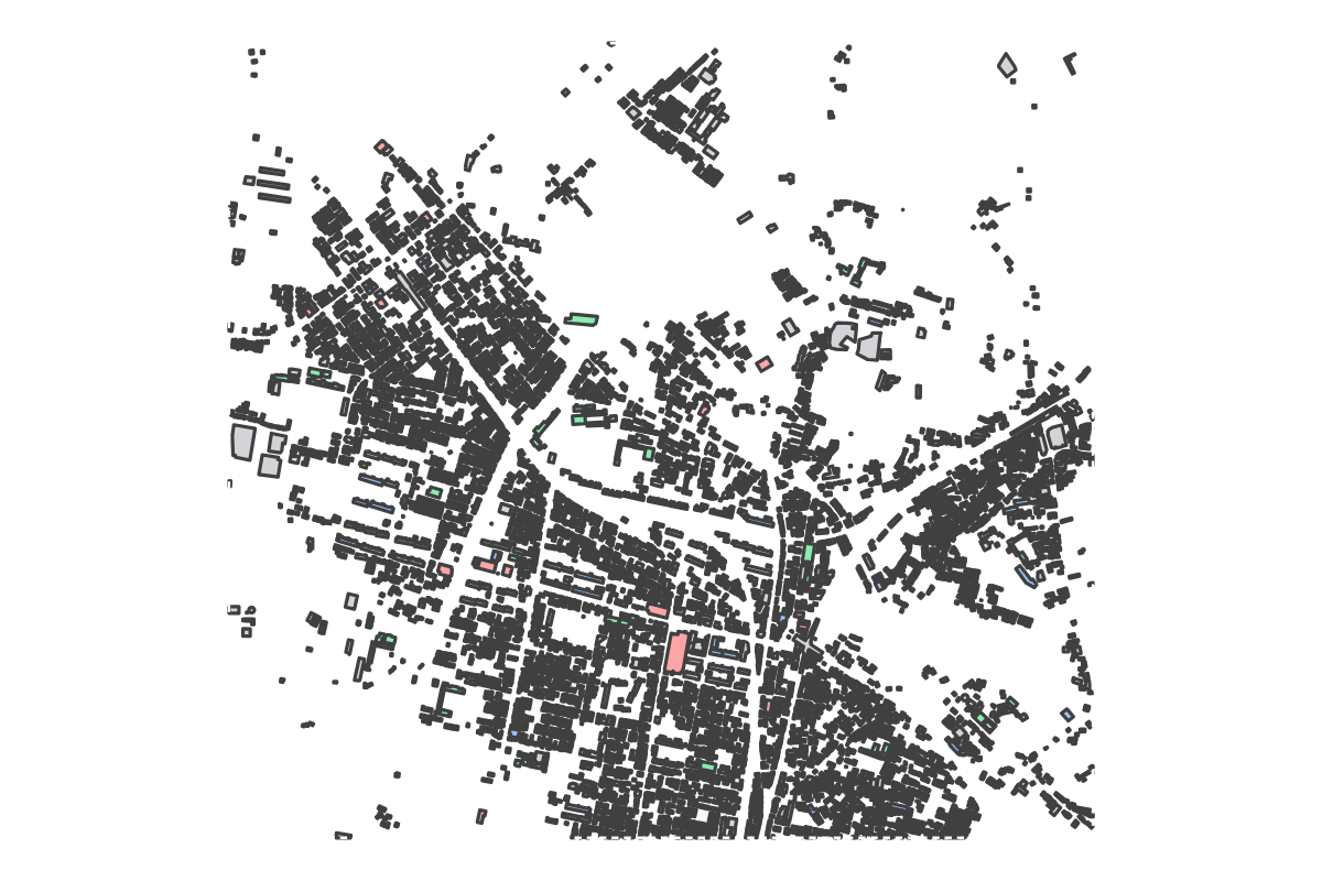 Program breakdown map