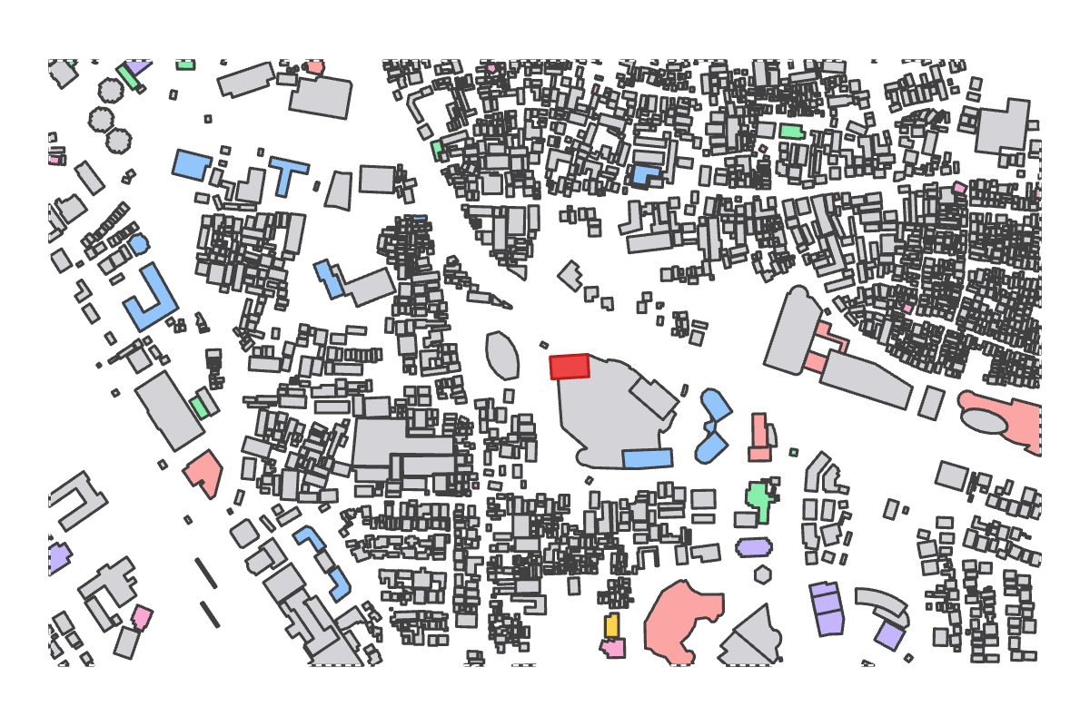 Program breakdown map