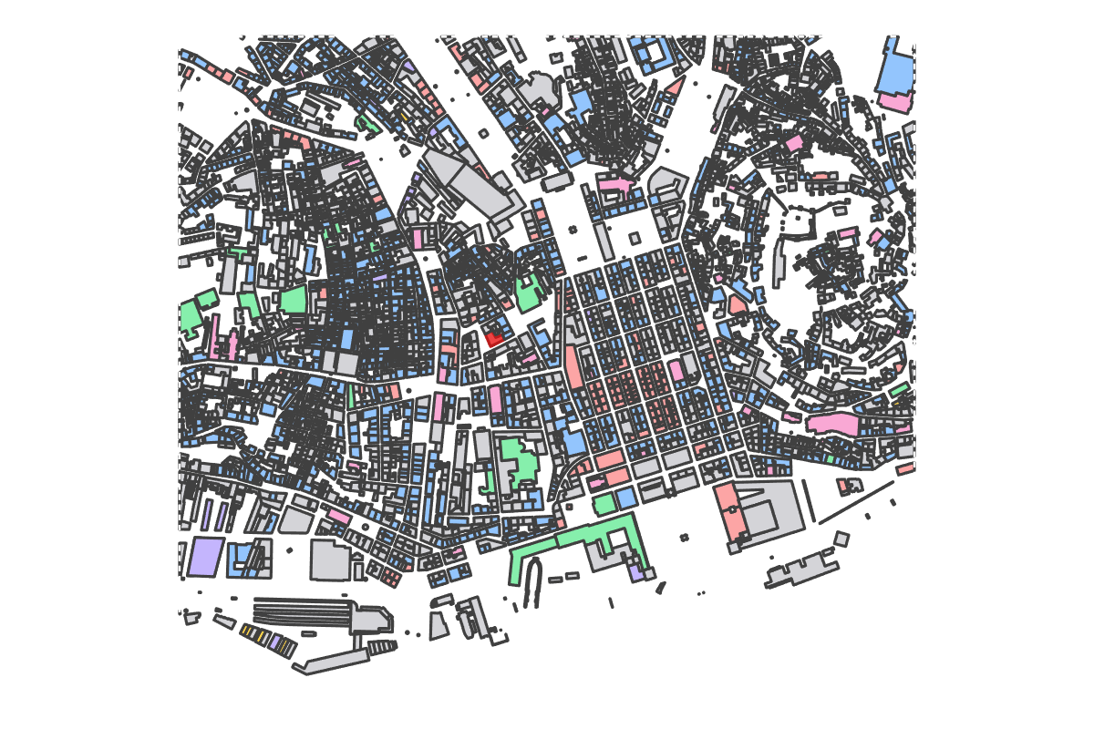 Program breakdown map