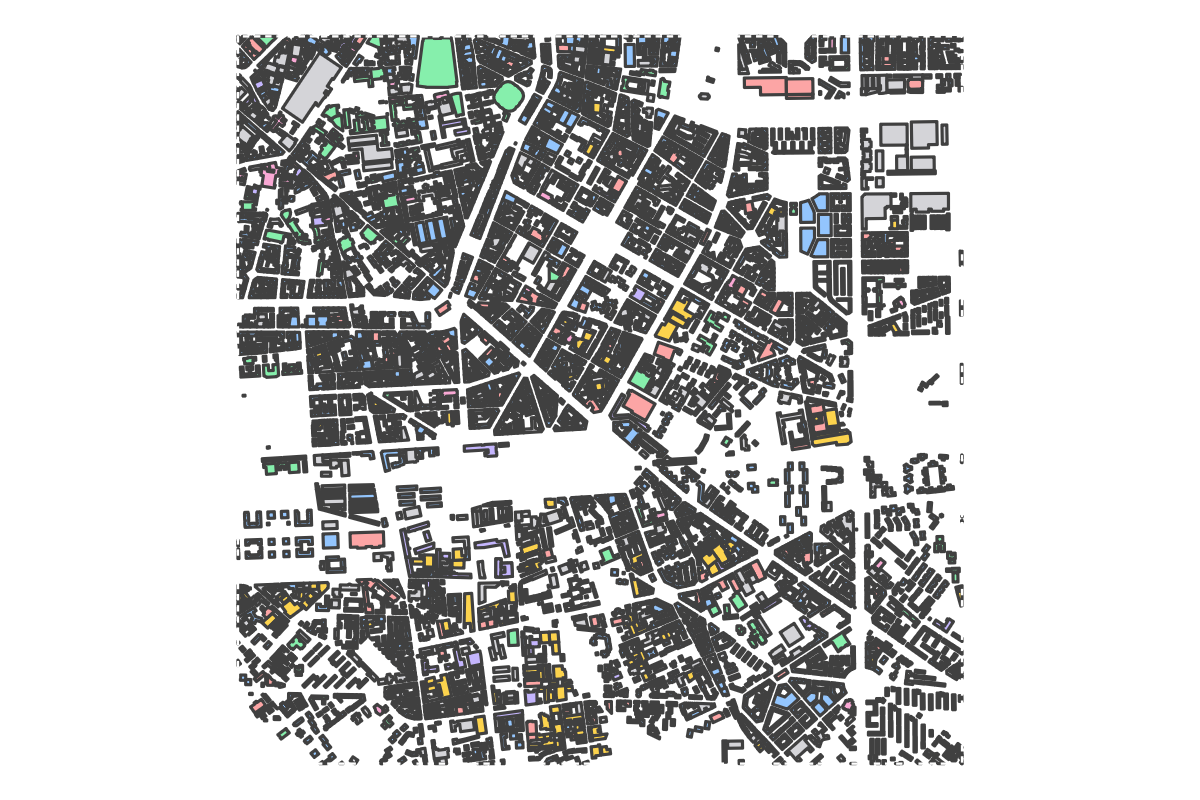Program breakdown map