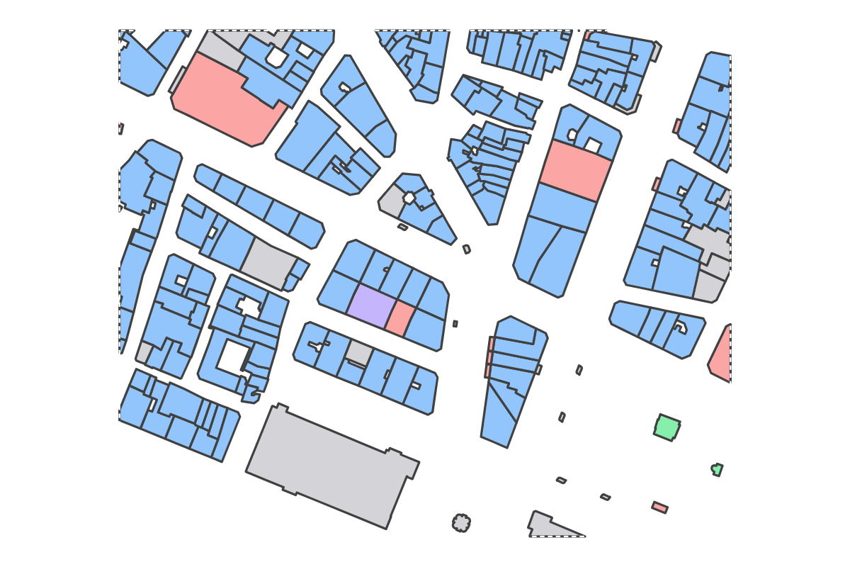 Program breakdown map