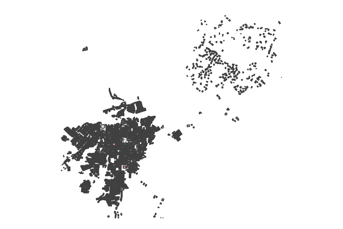 Program breakdown map