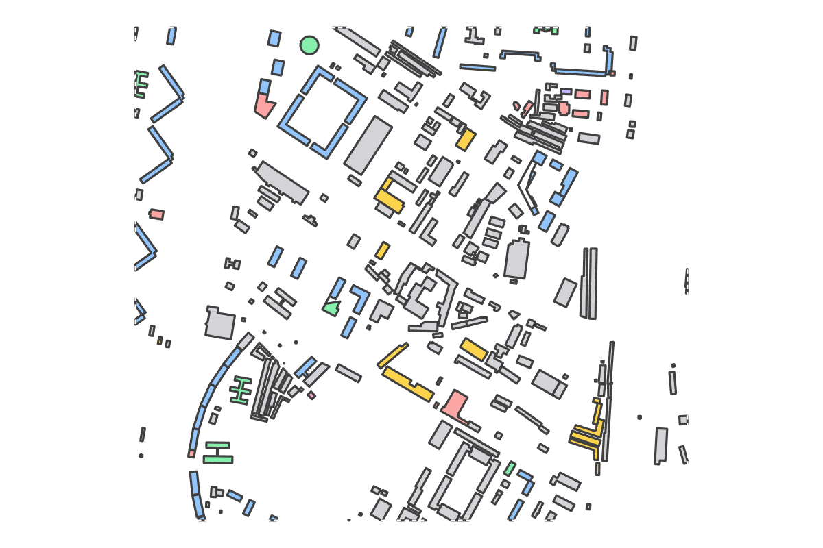 Program breakdown map