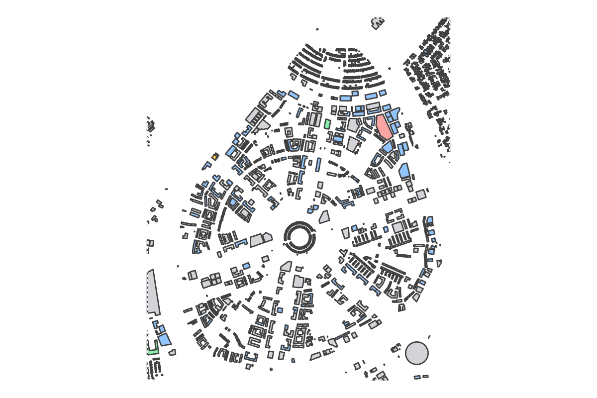 Program breakdown map