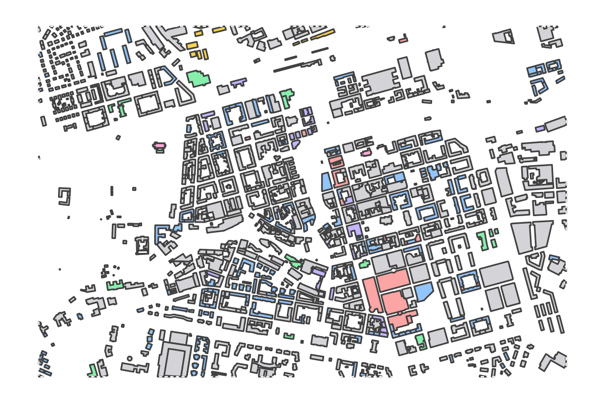 Program breakdown map