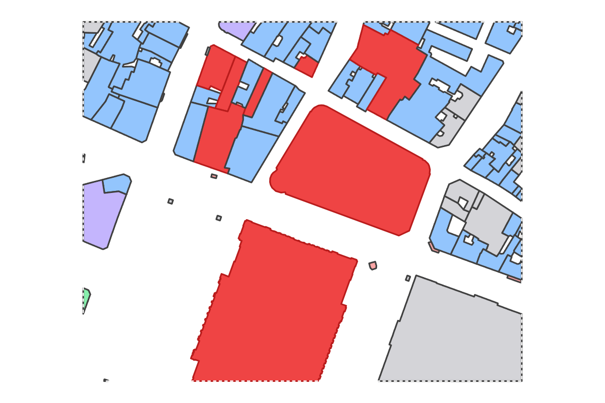 Program breakdown map