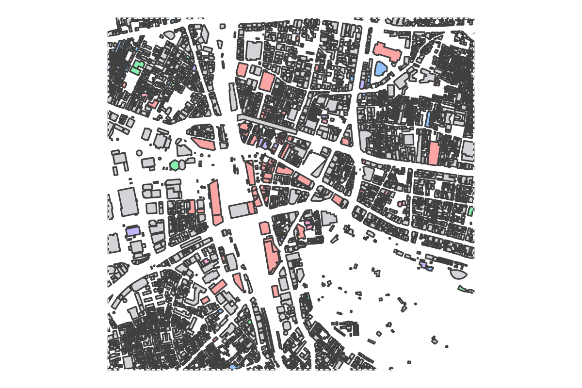Program breakdown map