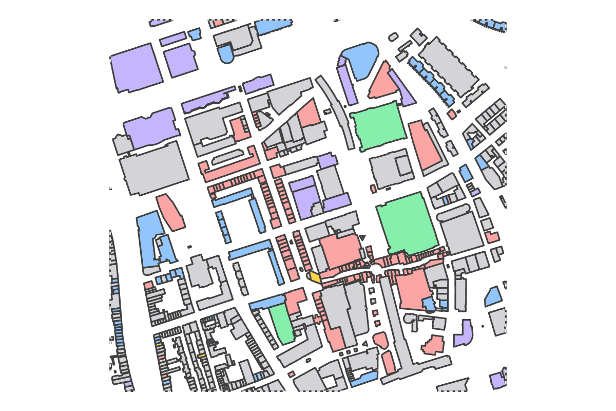 Program breakdown map