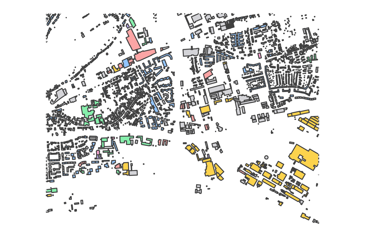 Program breakdown map
