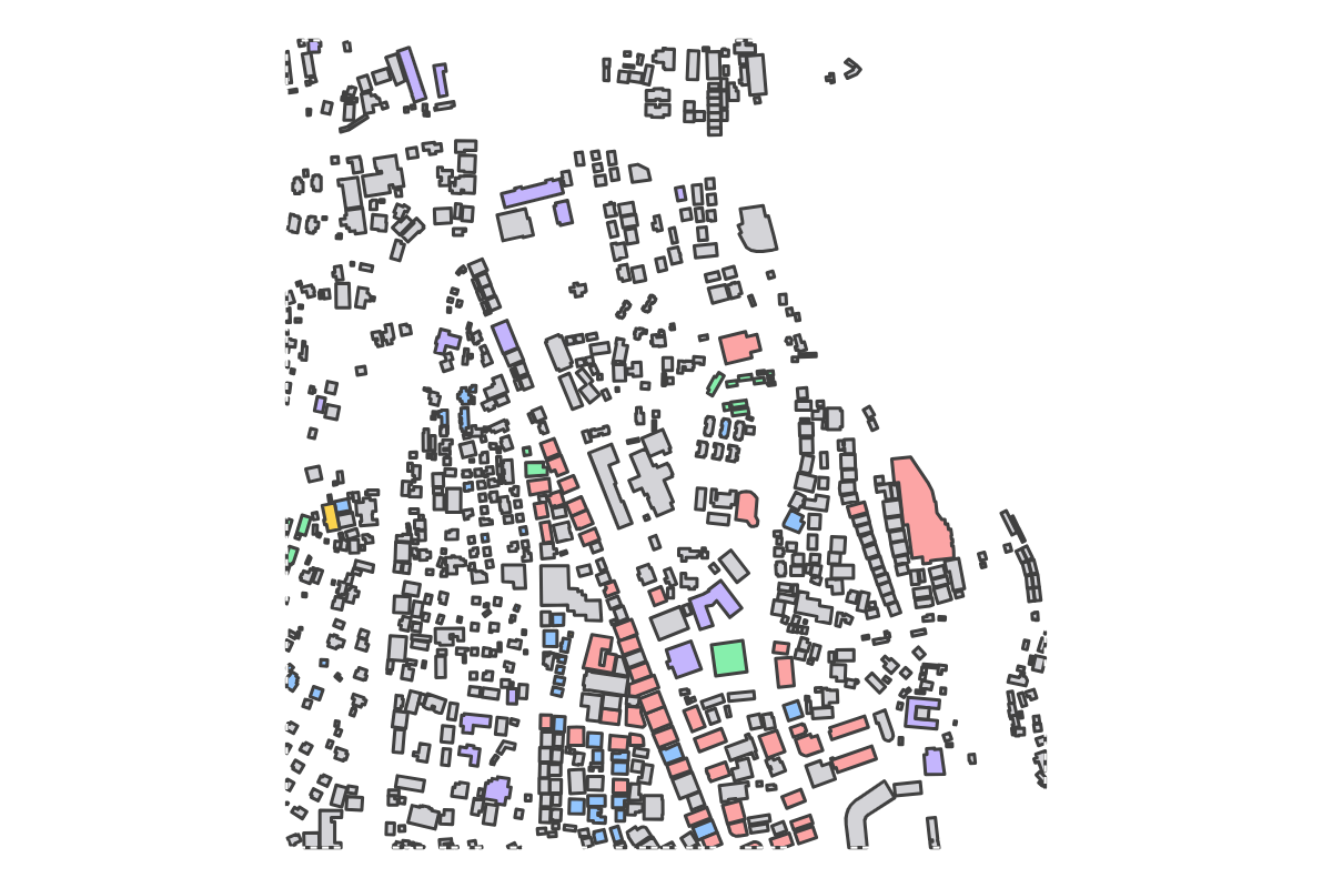 Program breakdown map
