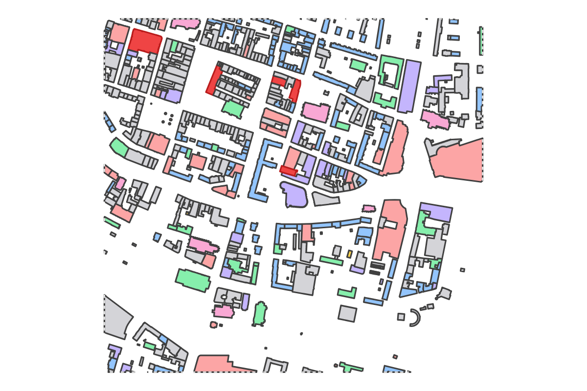 Program breakdown map