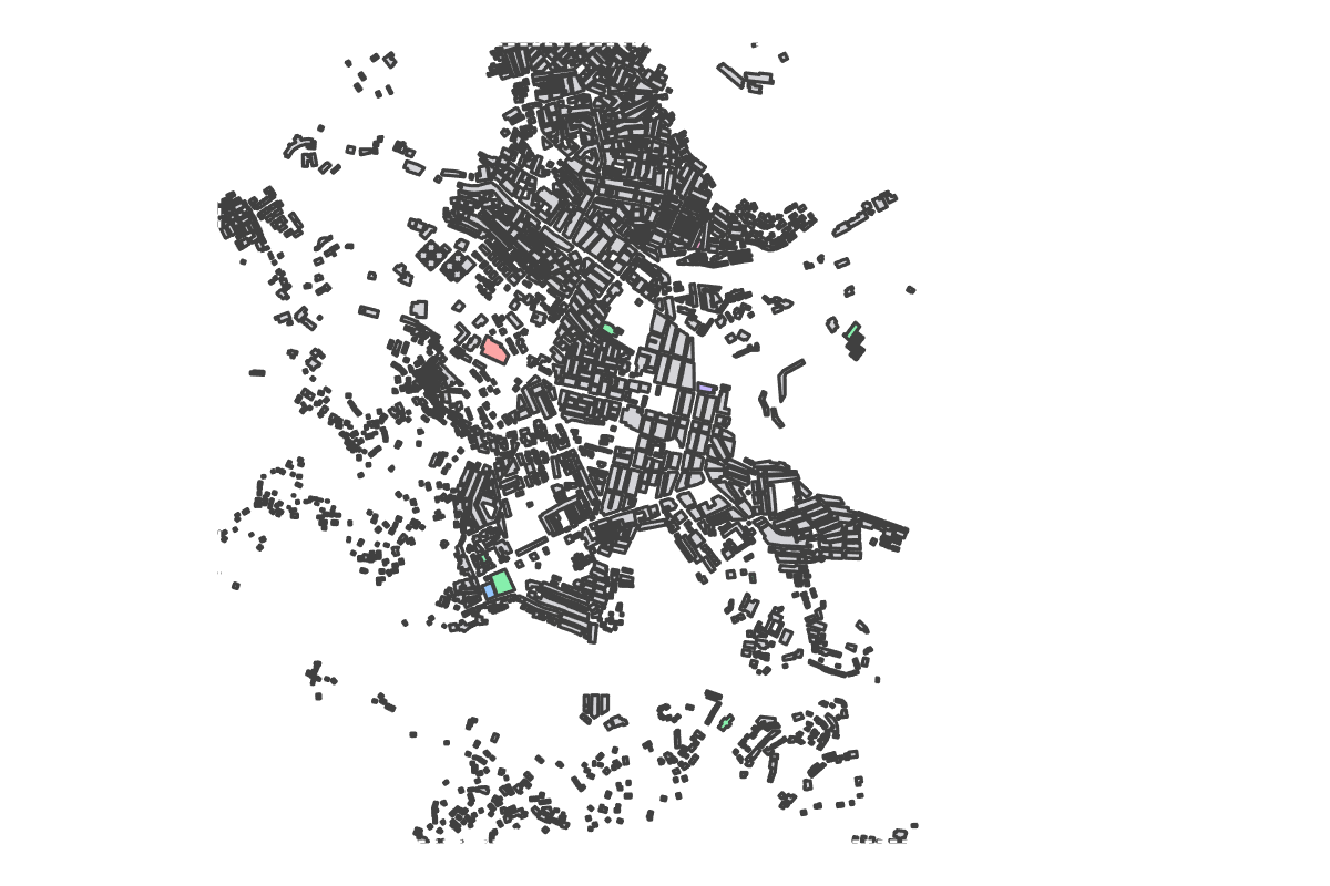 Program breakdown map