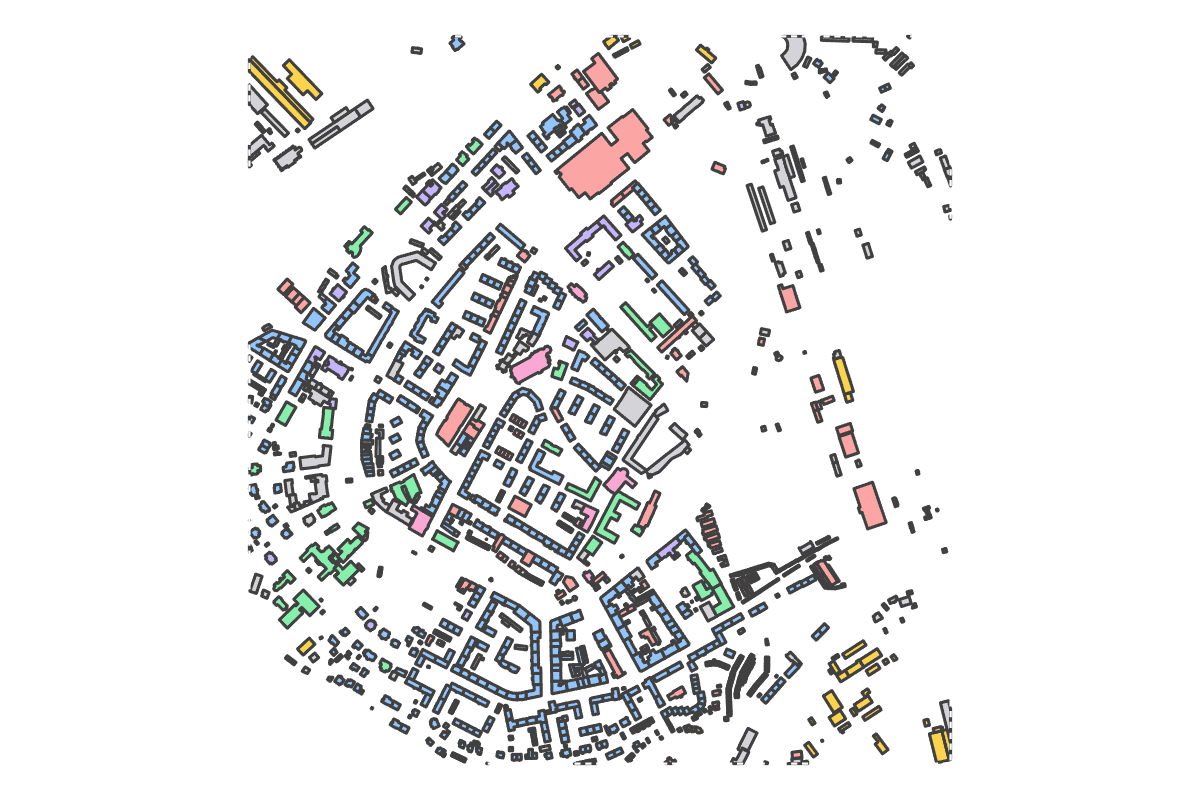 Program breakdown map