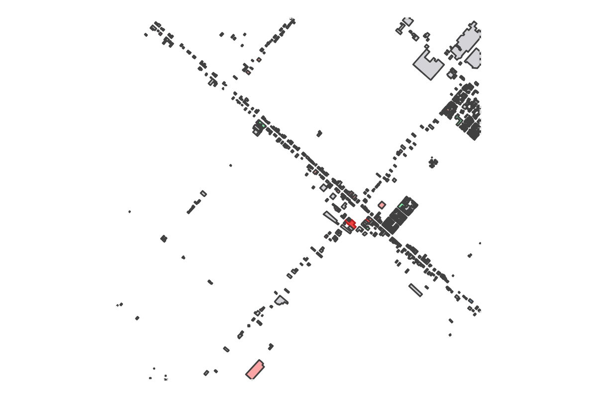 Program breakdown map