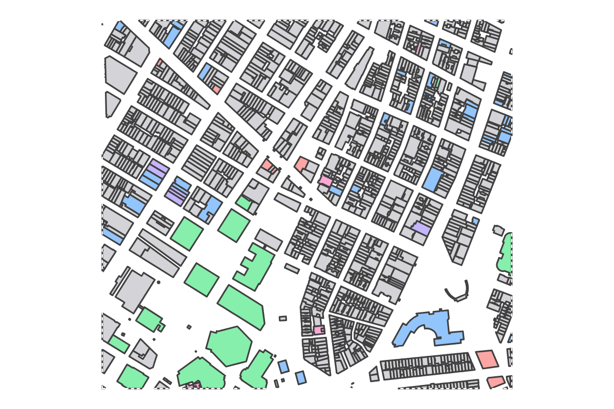 Program breakdown map