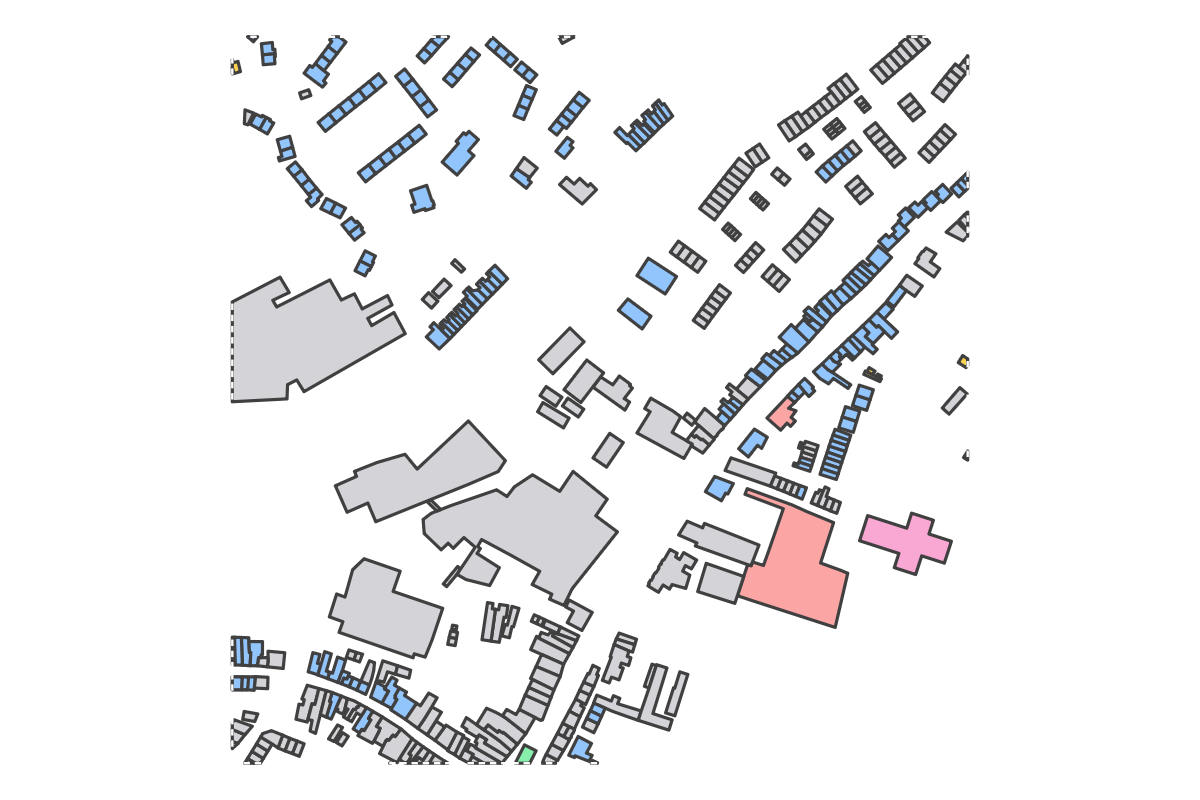 Program breakdown map