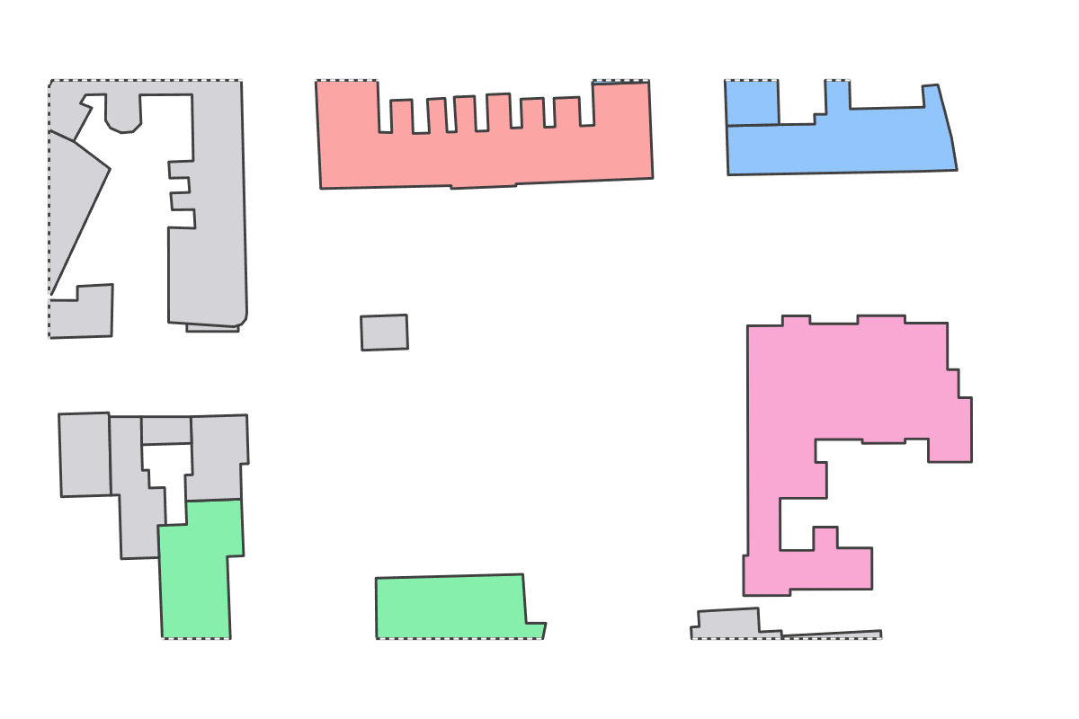 Program breakdown map
