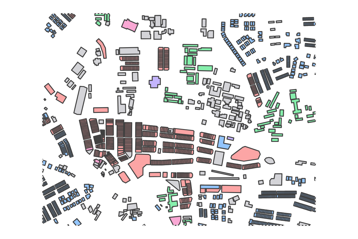 Program breakdown map