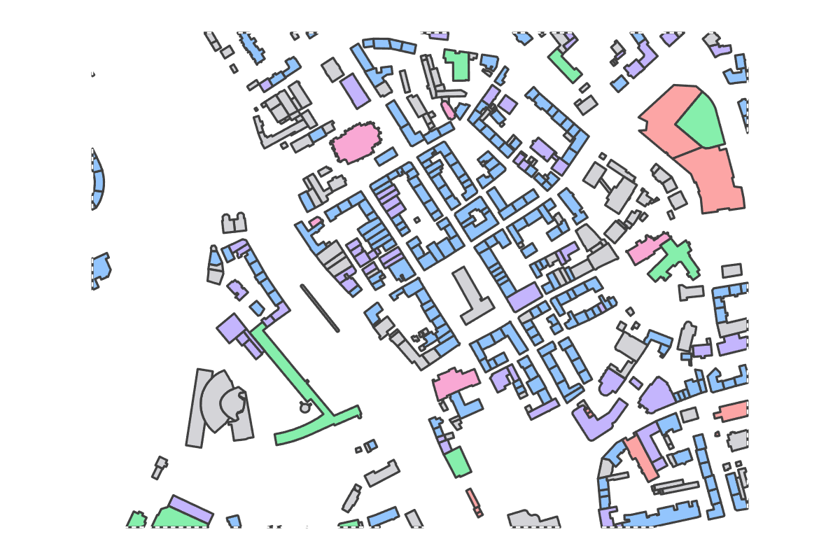 Program breakdown map